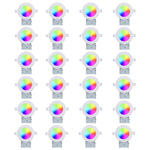 4 Inch Smart Recessed Lighting - 9W RGBCW Color Changing LED Downlight with Tuya Smart App & Voice Control